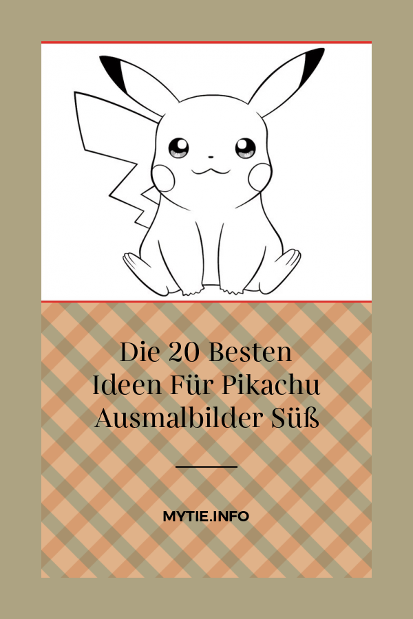 Die 20 Besten Ideen Für Pikachu Ausmalbilder Süß - Beste Wohnkultur